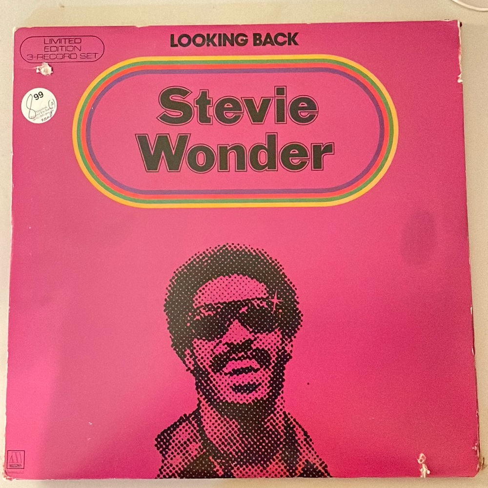 Stevie Wonder LP Limited Edition 3-record set, vintage Motown Records